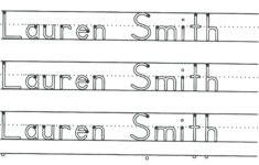 Create Your Own Letter Tracing Worksheets Name Tracing Generator Free