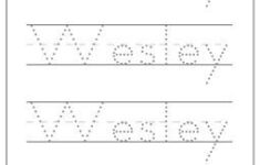 Custom Name Tracing Worksheet Download Create Custom Printables