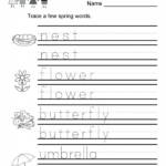 Make Your Own Word Tracing Worksheets Name Tracing Generator Free