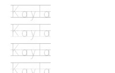 name tracing template blank alphabetworksheetsfree 1 Name Tracing Template Blank AlphabetWorksheetsFree