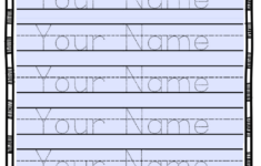 Contact Name Tracing Worksheets