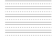 Name Tracing With Blank Lines AlphabetWorksheetsFree