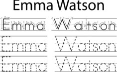Personalized Name Tracing WorksheetPre Cursive Learn To Etsy