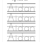 Trace Your Name Worksheets Name Tracing Worksheets Tracing