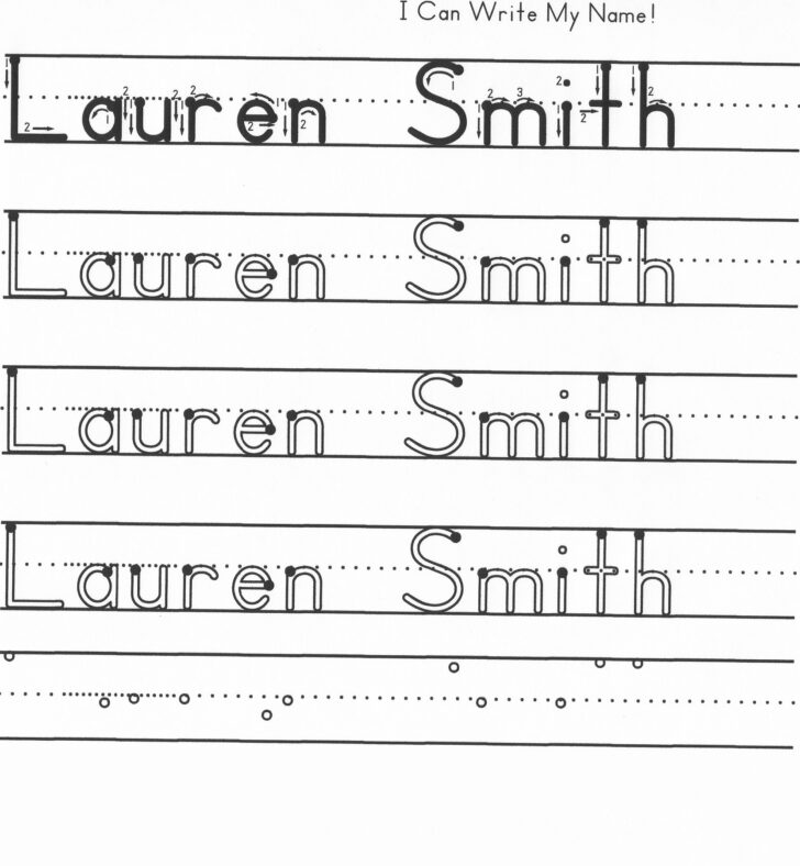 Free Printable Tracing Name Worksheets Name Tracing Worksheets